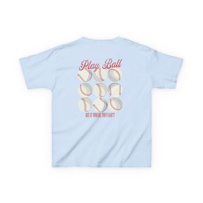 Hit It Where They Ain't T-Shirt - Youth