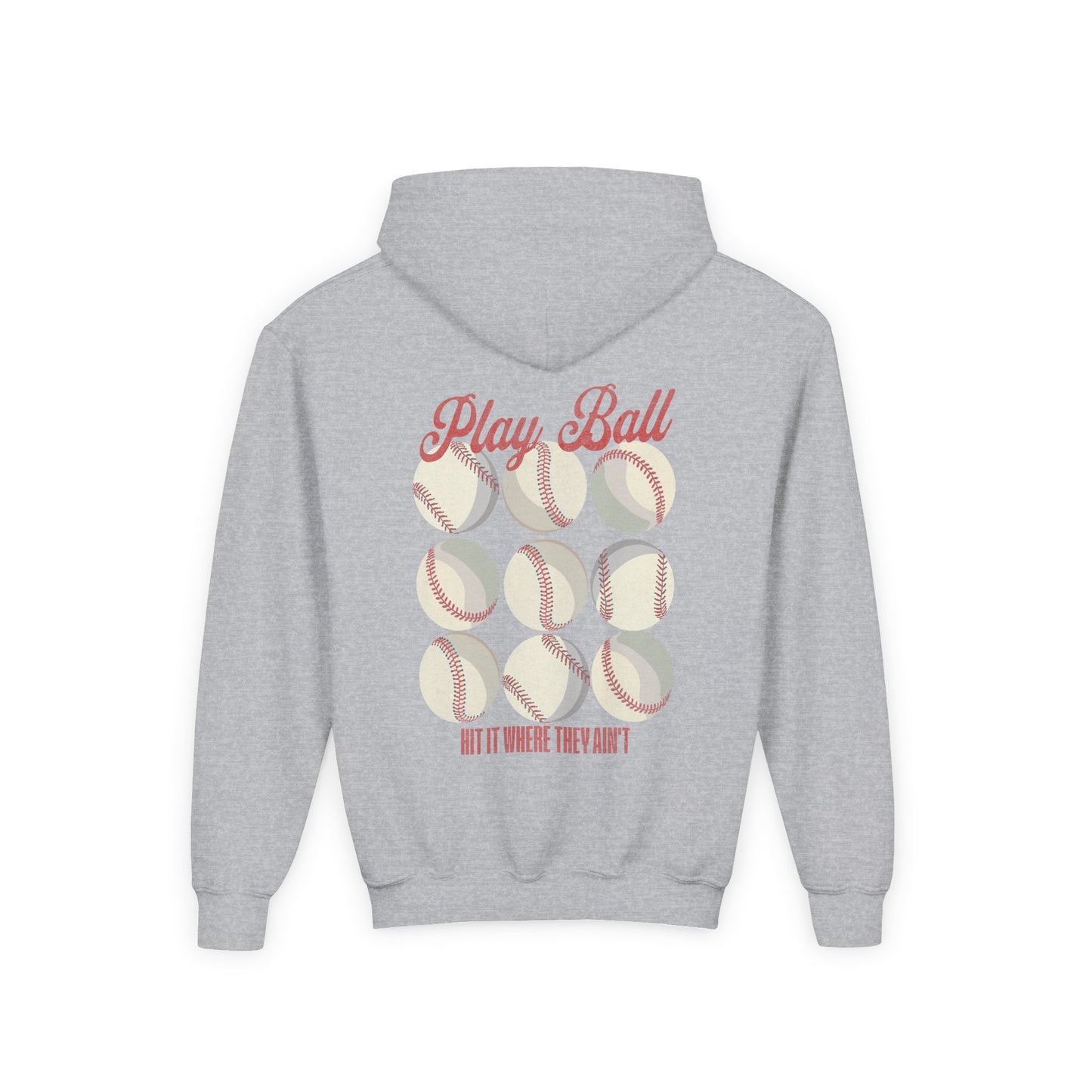 Hit It Where They Ain't Hoodie - Youth
