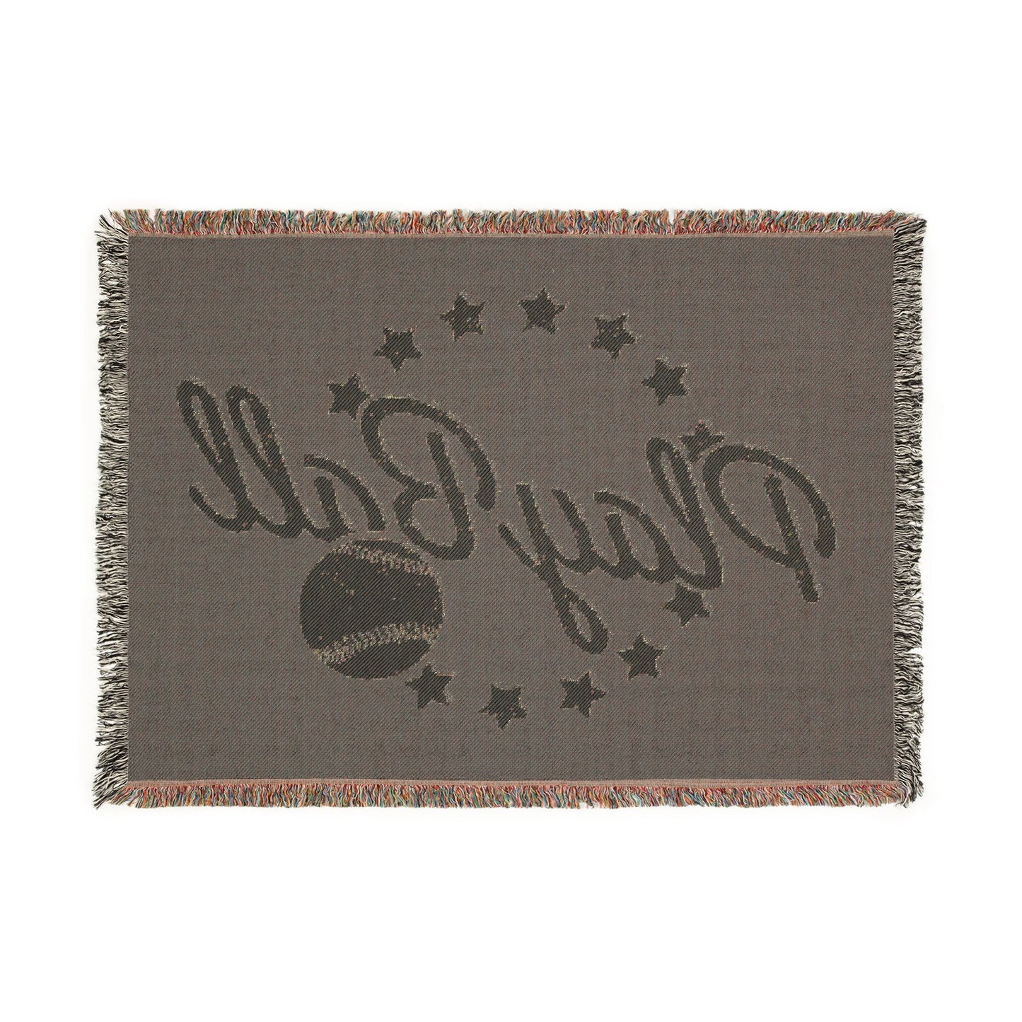 All Star Vintage Baseball Throw Blanket