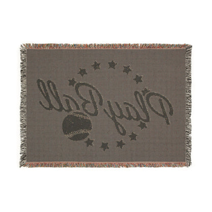 All Star Vintage Baseball Throw Blanket